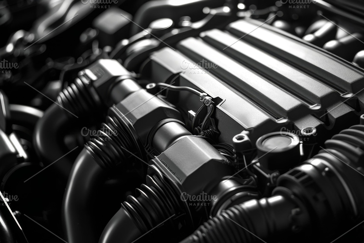 55 Car engines, a Transportation Illustration by Handmadefont (Photo 24 of 56)
