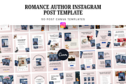 Romance Author Canva Instagram, a Marketing Template by Snapybiz (Thumbnail 5 of 10)