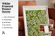 White Framed Canvas 2x3 PSD Mockup, a Household Mockup by Julian Adams (Thumbnail 2 of 3)