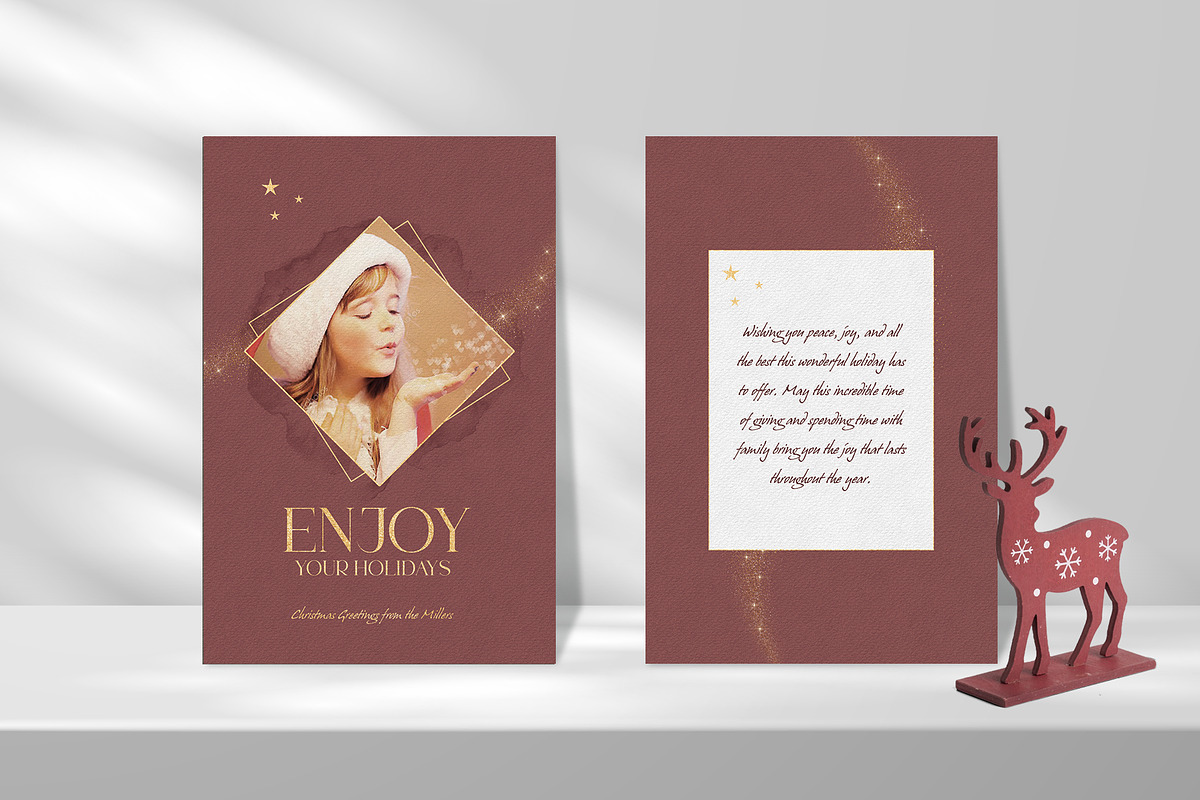 Christmas Photo Cards - PS, a Card Template by Imagination Area (Photo 5 of 20)
