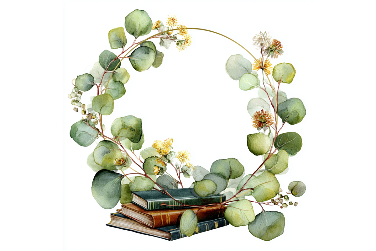Prompt Spring Reading Clipart, a Seasonal Illustration by Creative design (Photo 5 of 7)