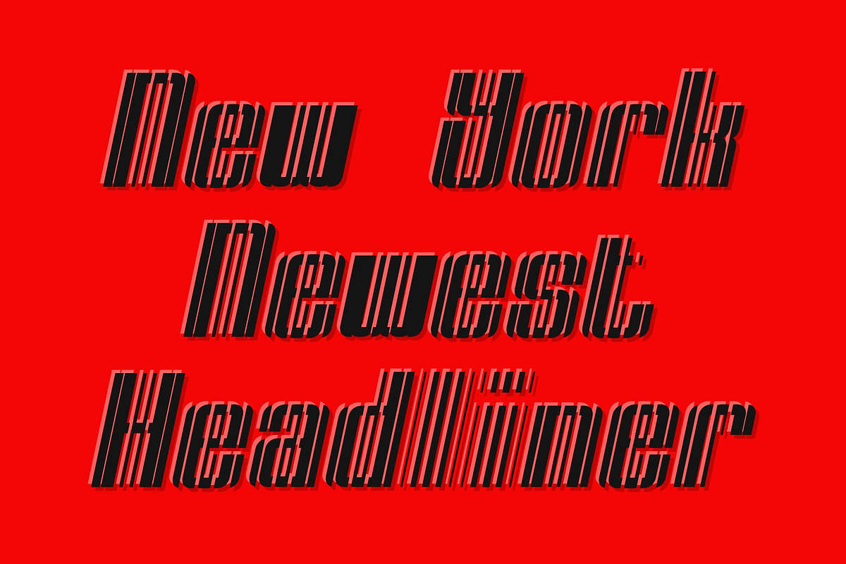 Albercio Refracted, a Sans Serif Font by Craft Supply Co. (Photo 5 of 8)