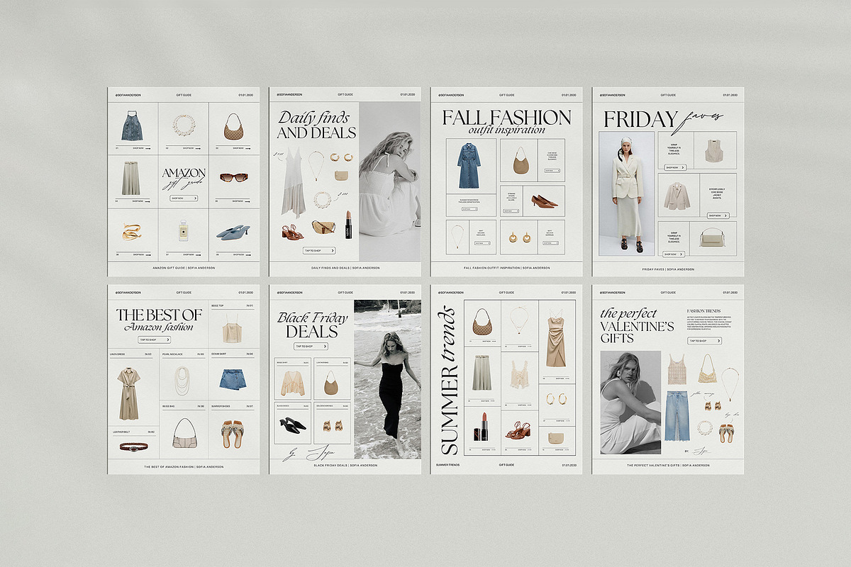 40 Canva LTK Instagram Template | Amare Creative