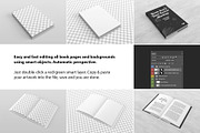 Dust Jacket Book Mockup, a Print Template by Petr Stránský (Thumbnail 9 of 13)