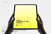 iPad Pro In Hand Mockup, an iPad Mockup by Toasin Studio (Thumbnail 3 of 5)