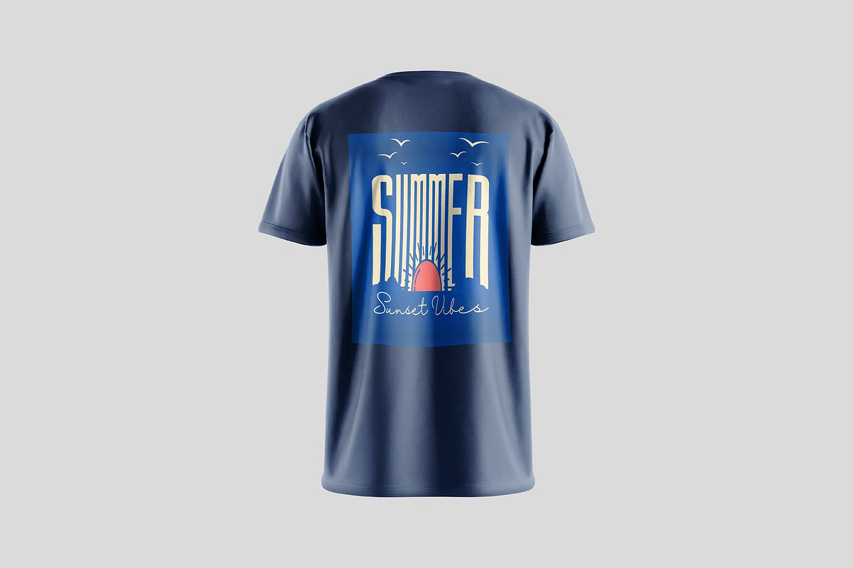Realistic T-shirt Mockup, a Product Mockup by Sweetdady (Photo 3 of 4)