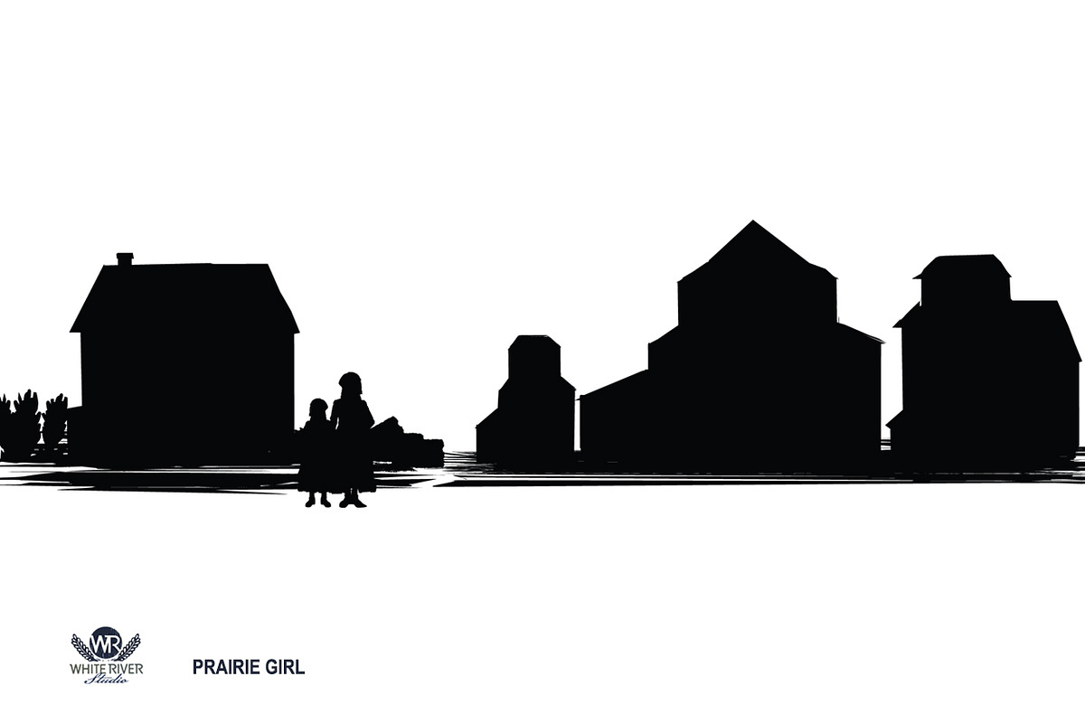 Prairie Girl Linocuts, a Graphic by WhiteRiverStudio (Photo 9 of 10)