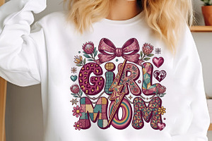 Floral Mama Mother's Day PNG,, an Illustration by designcity5