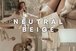40 Neutral Lightroom Preset Bundle
