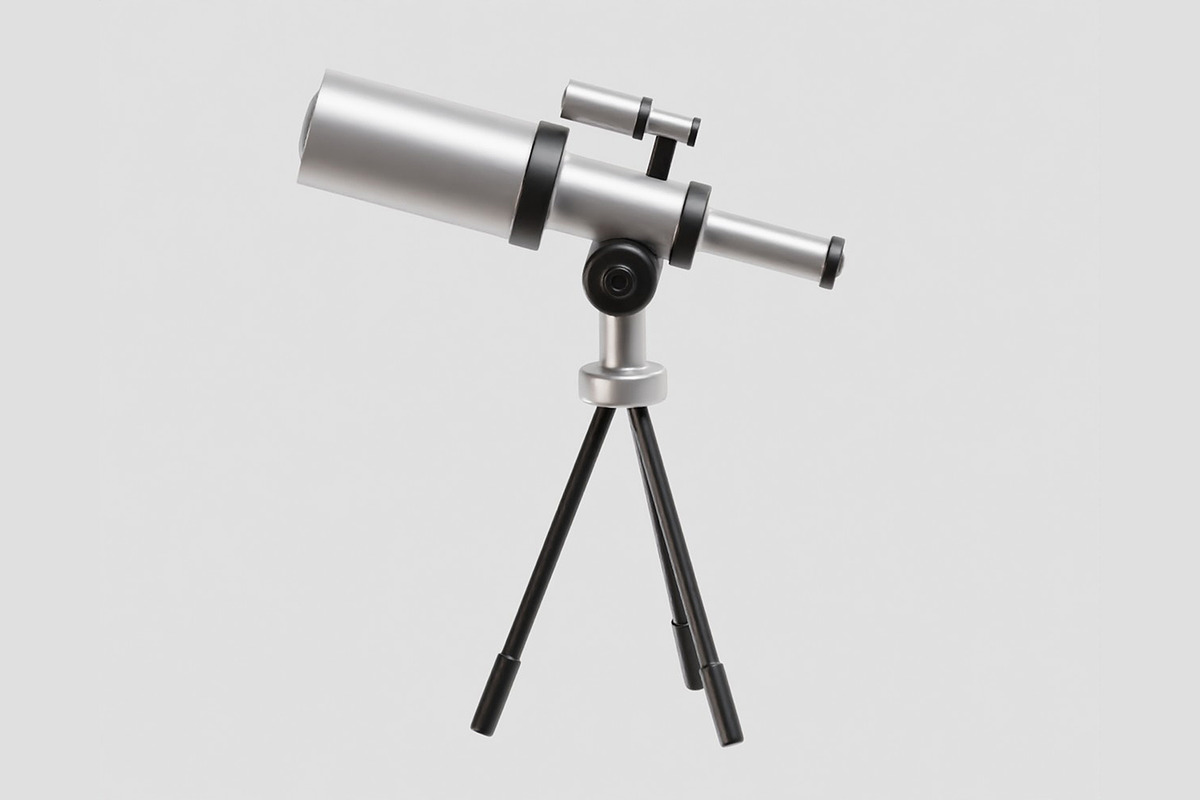 Telescope 3d Model, an Object 3D Model by fahad121 (Photo 2 of 7)