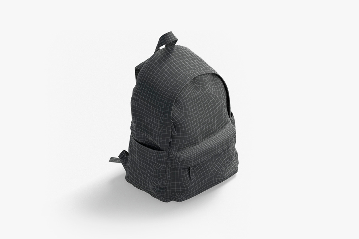 Black Backpack 3D Model, an Object 3D Model by rebrandy