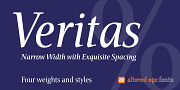 Veritas AE, a Serif Font by Altered Ego Fonts (Thumbnail 2 of 5)