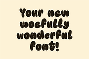 Kooky Cloud! Unique Bold Bubble Font, a Handwritten Font by Studio Funshop by Kelli (Thumbnail 3 of 10)