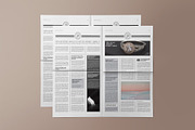 Newspaper Mockup, a Product Mockup by PixelVoyager (Thumbnail 6 of 7)