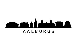 Skyline Aalborg, an Illustration by Mark1987