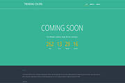 Trending Colors Coming Soon, a HTML Template by earthquake (Thumbnail 5 of 5)