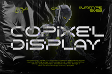 Copixel - Futuristic Font