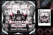 Football Flyer Template, a Flyer Template by RTXdesinger99 (Thumbnail 2 of 3)