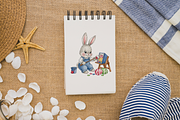 Cute Easter Clipart PNG Bundle., an Object Illustration by KennedyStudio (Thumbnail 4 of 5)