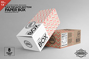 Long Top Tuck Auto Bottom Box Mockup, a Cups & Container Mockup by INCDesign (Thumbnail 1 of 7)