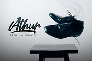 Smoke Attack, a Script Font by khurasan (Thumbnail 3 of 7)