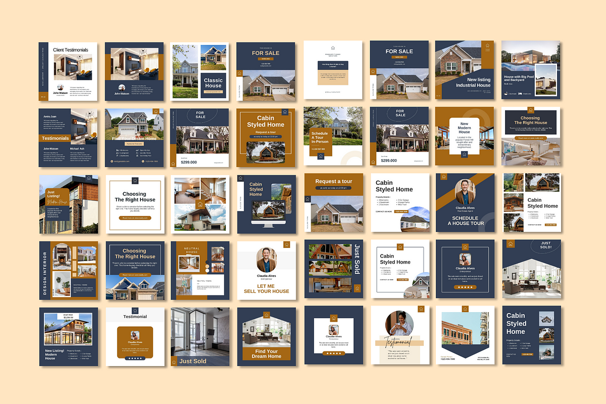 Real Estate Bundle Canva Template, a Social Media Template by Kawalan Studio (Photo 8 of 10)