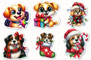Christmas Dog Sticker Sublimation, an Illustration by OK Design (Thumbnail 3 of 5)