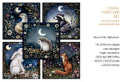 Animals Of The Magic Woodlands Cards, an Animal Illustration by The Dutch Lady Designs (Thumbnail 3 of 5)