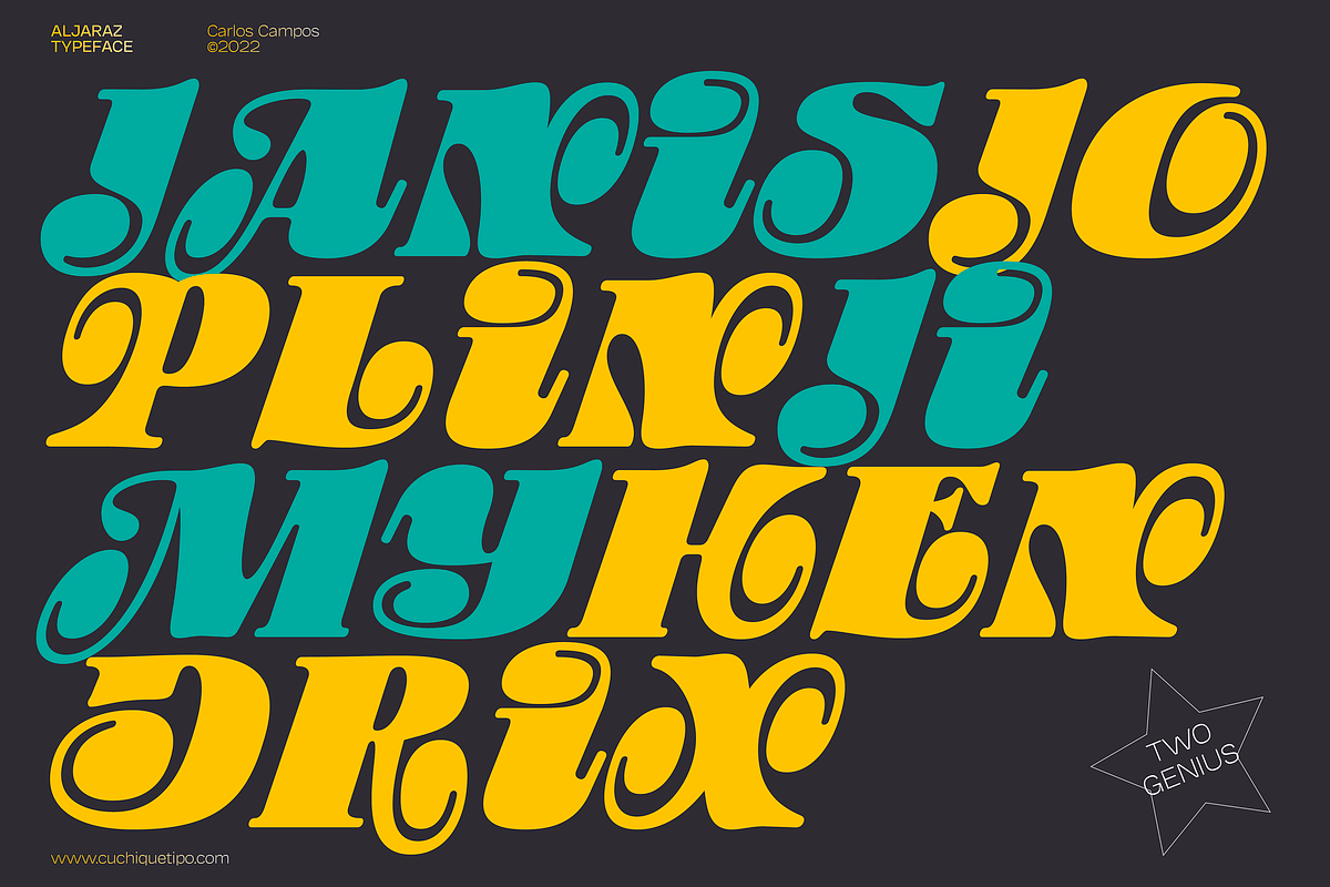 Aljaraz Font, a Serif Font by Cuchi, qué Tipo! Foundry (Photo 12 of 15)