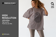 T-Shirt Mock-Up Set, a Shirt Mockup by Freeman Studio (Thumbnail 4 of 18)