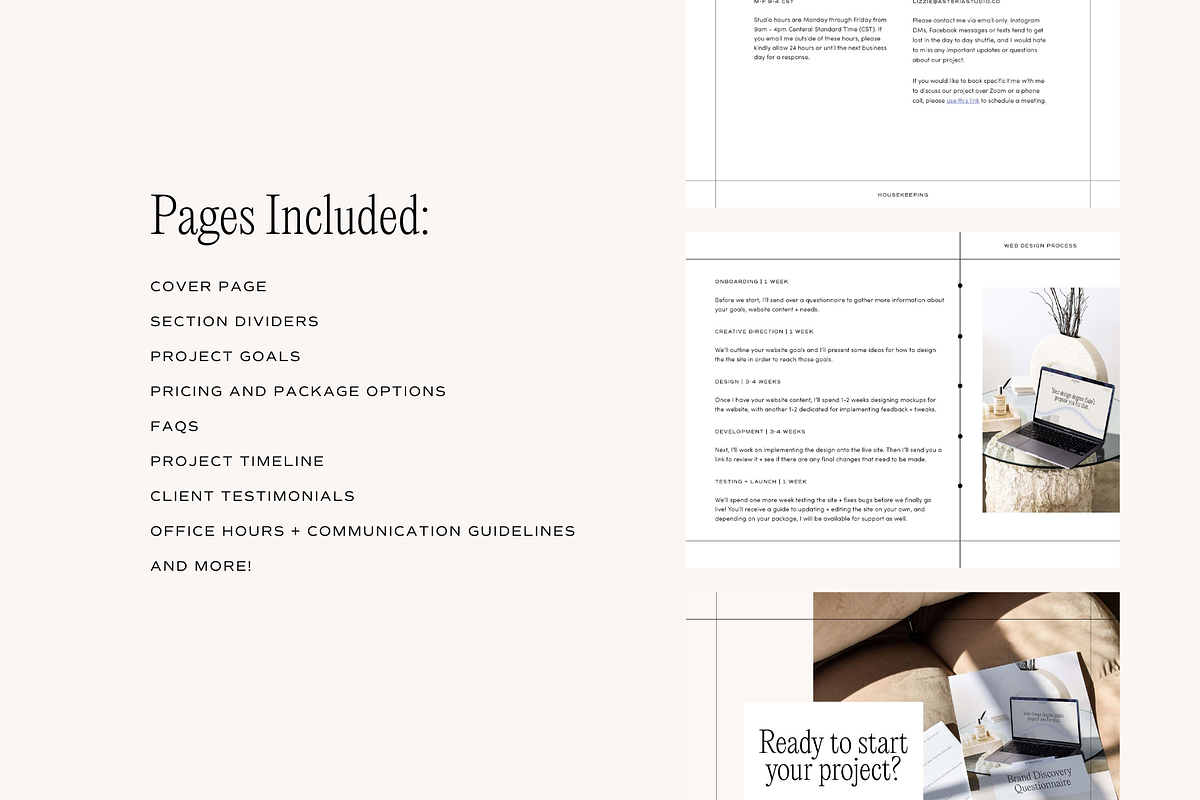 Project Proposal Template, a Presentation Template by Madewest Supply Co. (Photo 3 of 5)