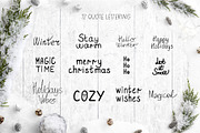 Merry Christmas - Graphic Collection, a Seasonal Illustration by roskque (Thumbnail 4 of 9)
