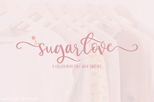 Sugarlove Script, a Script Font by Beck McCormick