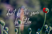 Amourist - Handwritten Font, a Script Font by Sronstudio (Thumbnail 8 of 9)