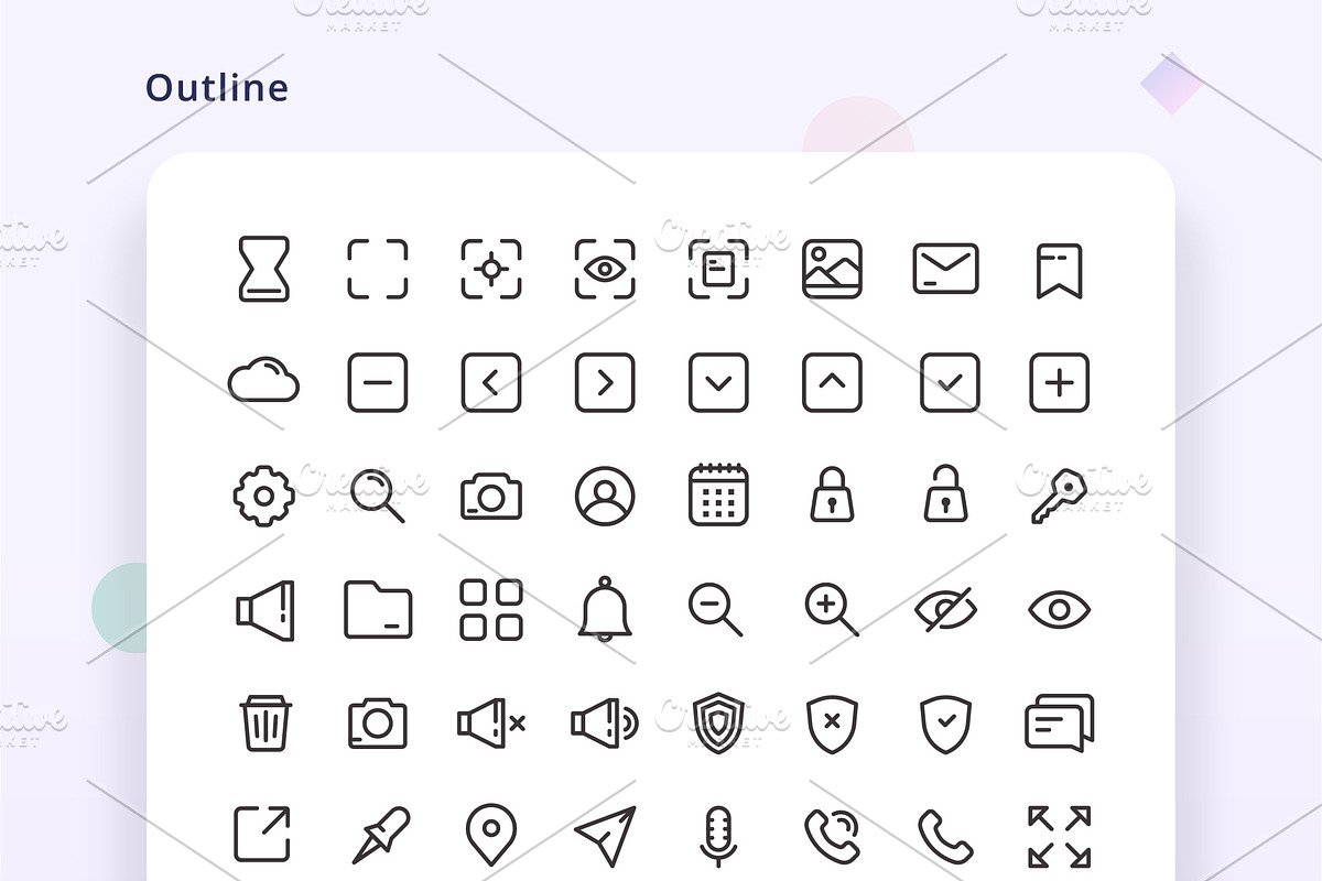 5 Style Interface Icon, an Icon by Pillow Leaf (Photo 2 of 6)