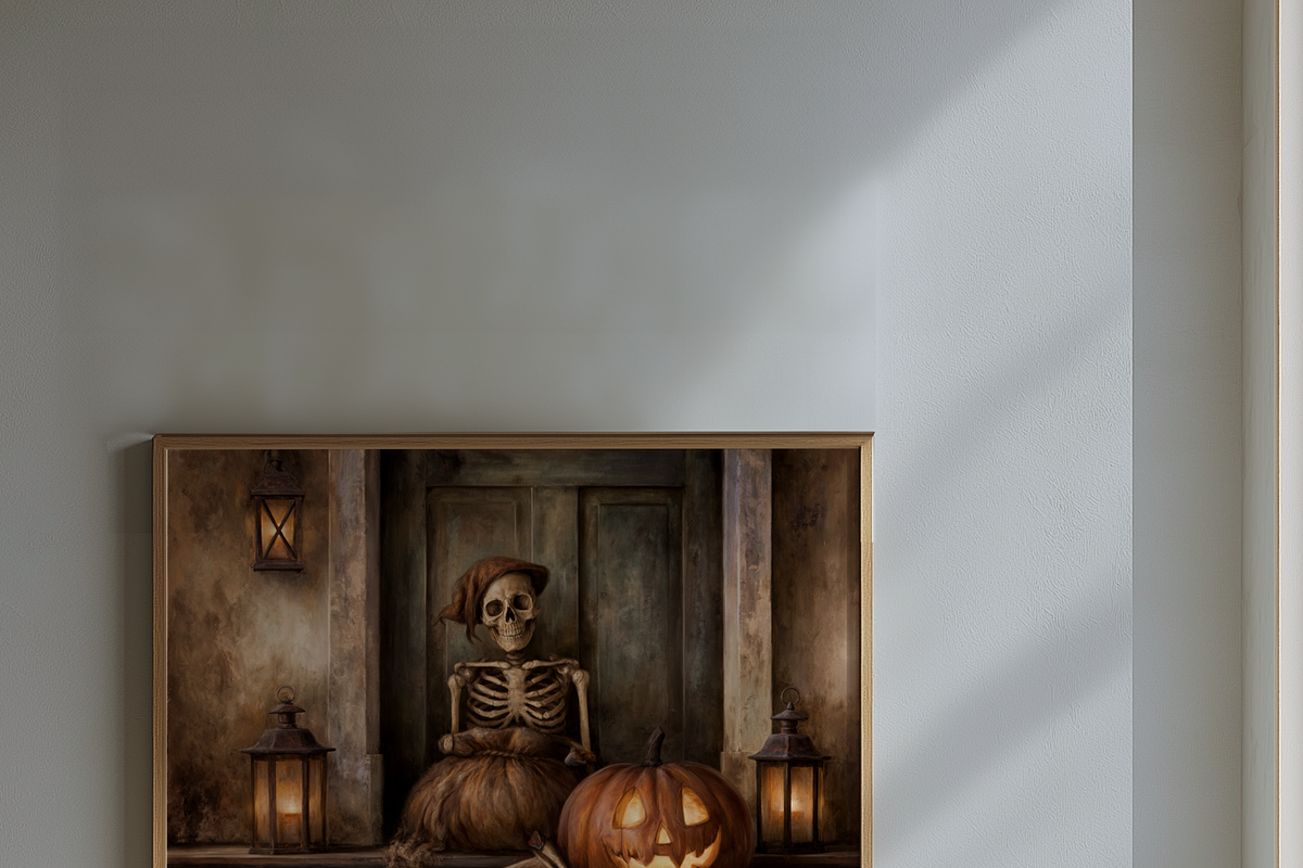 Rustic Halloween Wall Art Collection, a Seasonal Illustration by PrintablesByFranklyn (Photo 6 of 18)