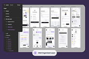 Matric - Chat AI Mobile App, an App Template by SLAB! Design (Thumbnail 3 of 4)