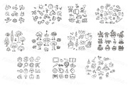 Cartoon child's drawing objects set, an Education Illustration by Bubert Art (Thumbnail 7 of 7)