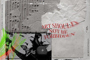 Grunge Paper Collage & Scribbles, a Texture Graphic by nadispasibenko (Thumbnail 15 of 16)