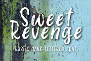 Sweet Revenge hand-lettered font, a Handwritten Font by Alexis Gentry (Thumbnail 1 of 9)