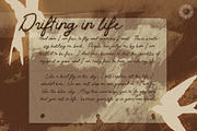 Drifting Ink - Script & Sans, a Script Font by Setara Langit CreativeStd (Thumbnail 2 of 10)