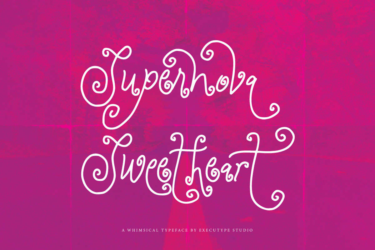 Shine Phobia - whimsical Font, a Handwritten Font by executypeStudio (Photo 4 of 15)