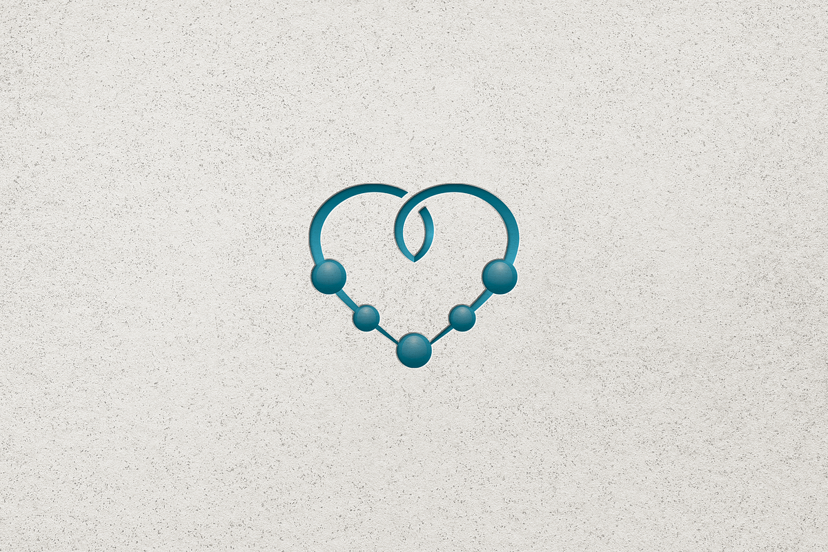 Minimalist Heart Beads Logo, a Branding & Logo Template by Luxury Logos (Photo 4 of 4)