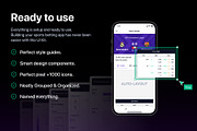 OneBet - Sports Bets UI Kit App, an UI Kit Template by sythongnguyen777 (Thumbnail 3 of 7)