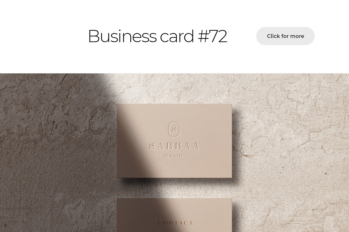 Business Card Mockup Template Bundle, a Business Card Template by PrintPixel (Photo 33 of 104)