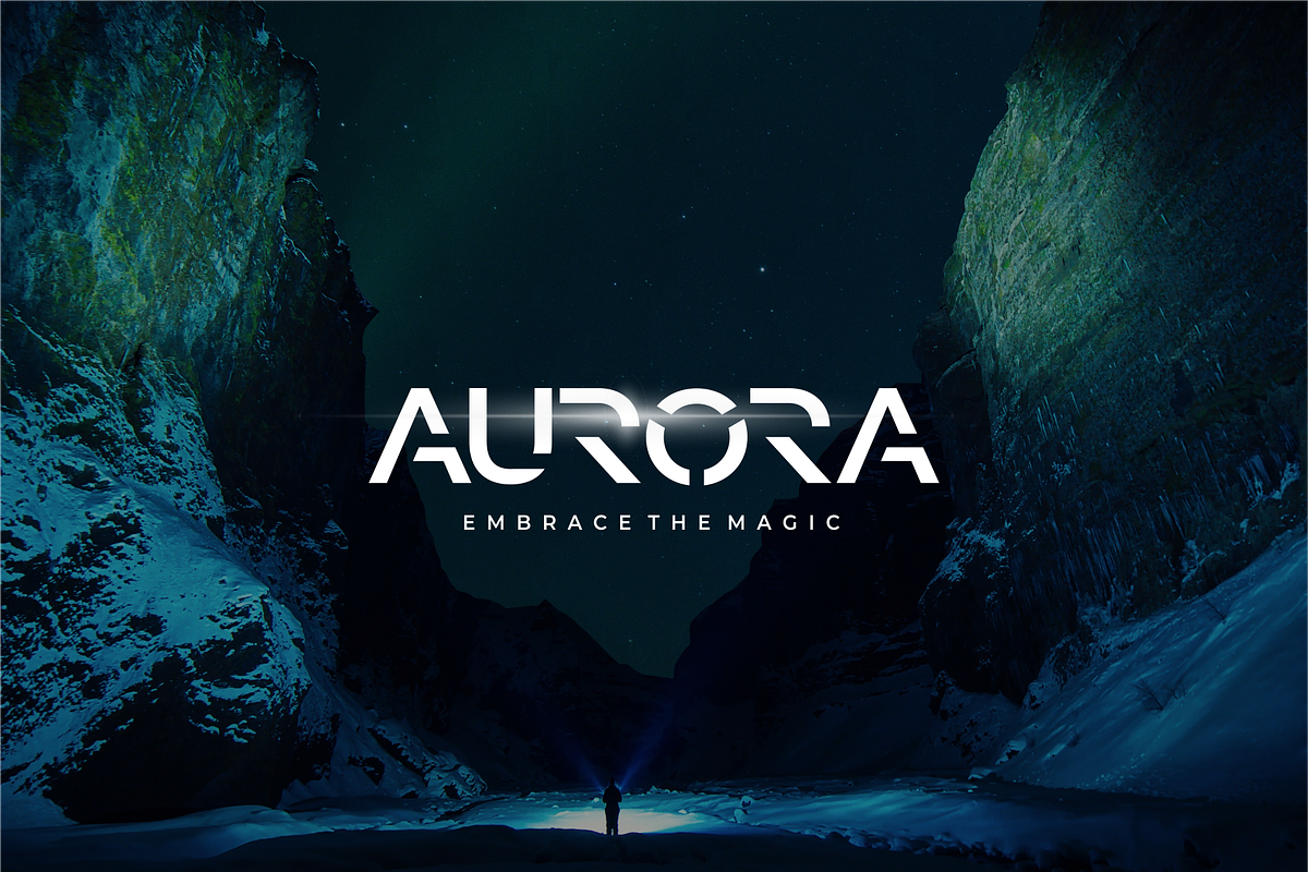 AXRONIC - Modern Futuristic Fontype, a Sans Serif Font by Vroz Studio (Photo 4 of 7)