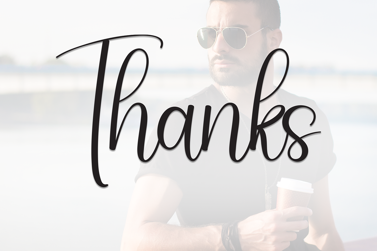 Handsome | Script Font, a Handwritten Font by Scratchones (Photo 9 of 9)