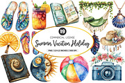 Boho Summer Vacation Holiday PNG, an Illustration by SinaCreation (Thumbnail 1 of 5)