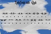 RockSands Typeface, a Blackletter Font by inumocca_type (Thumbnail 6 of 9)