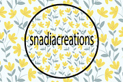 Wildflower Meadow, a Pattern Graphic by snadiacreations (Thumbnail 4 of 7)